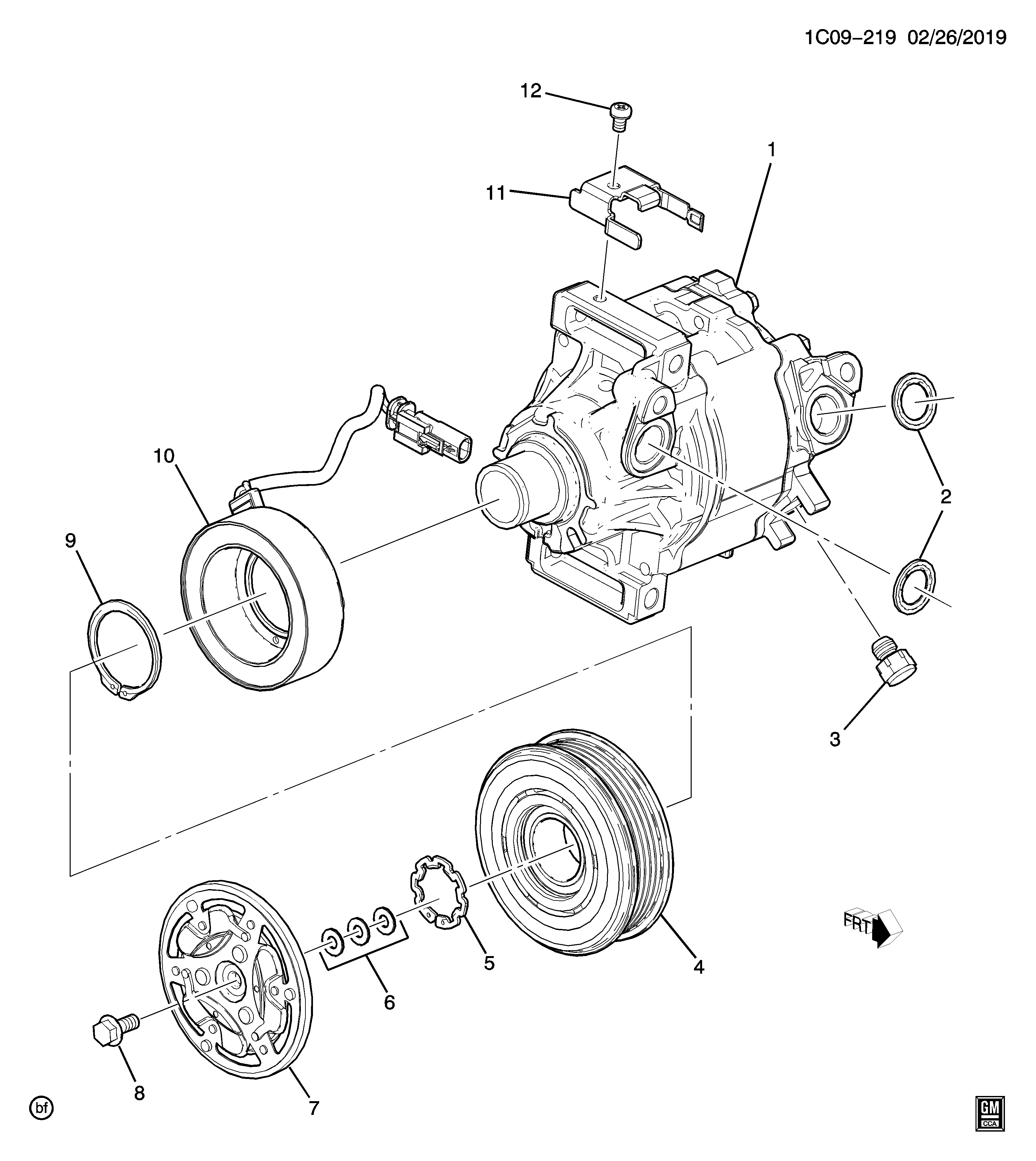 COMPRESSOR KIT,A/C