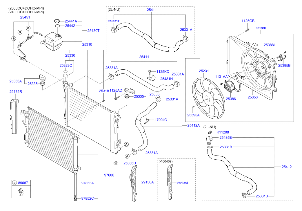 MOTOR-RADIATOR COOLING FANدينمو