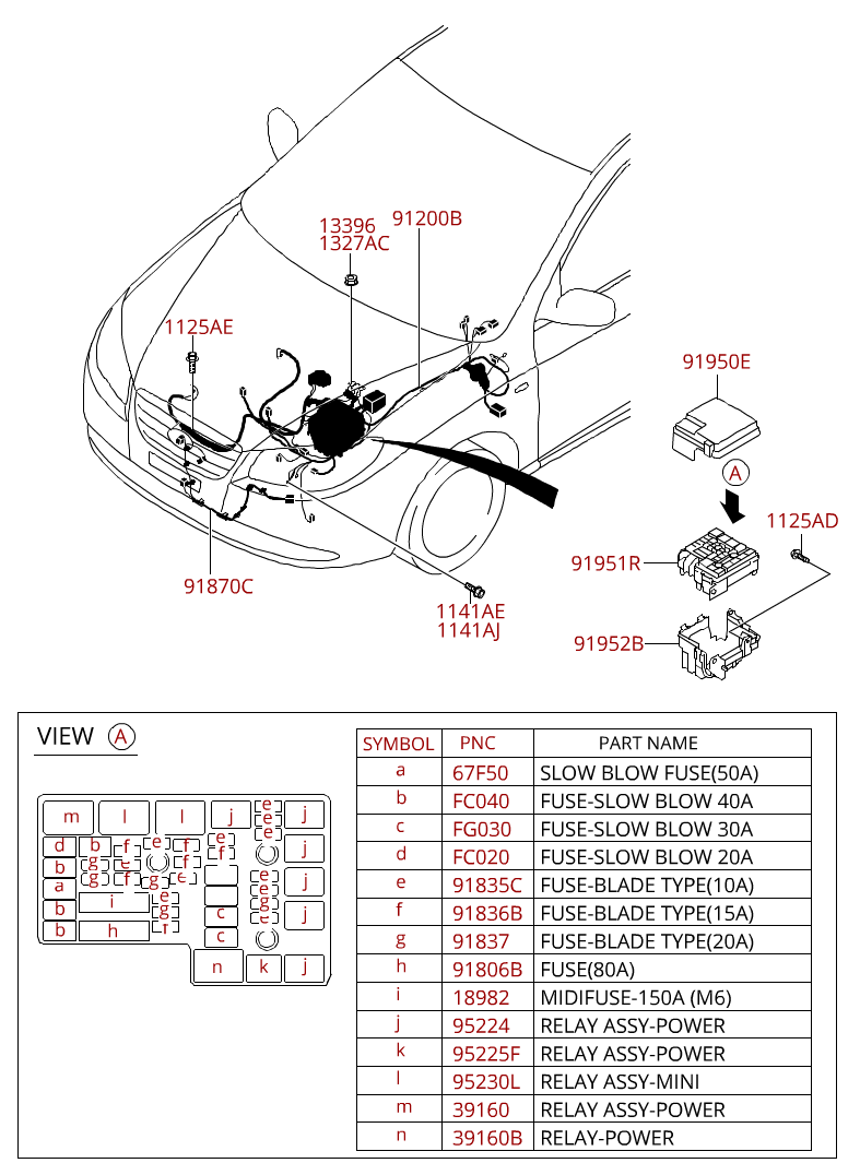 FUSE-SLOW BLOW 40A 40A