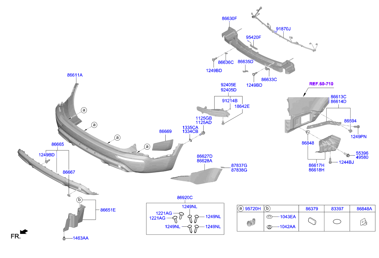 WIRING HARNESS-RR BUMPER