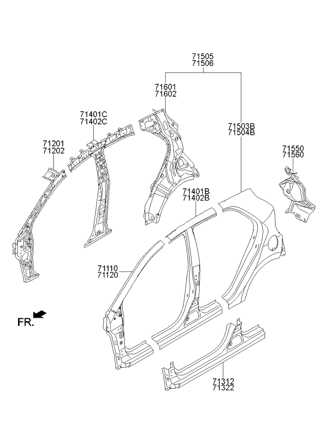 PANEL ASSY-QUARTER OUTER,RH
