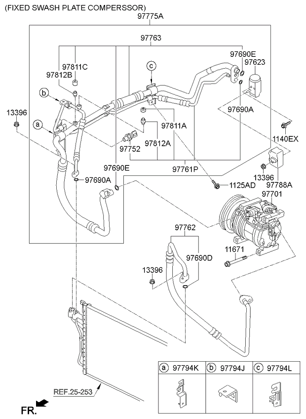 Air conditioner compressor