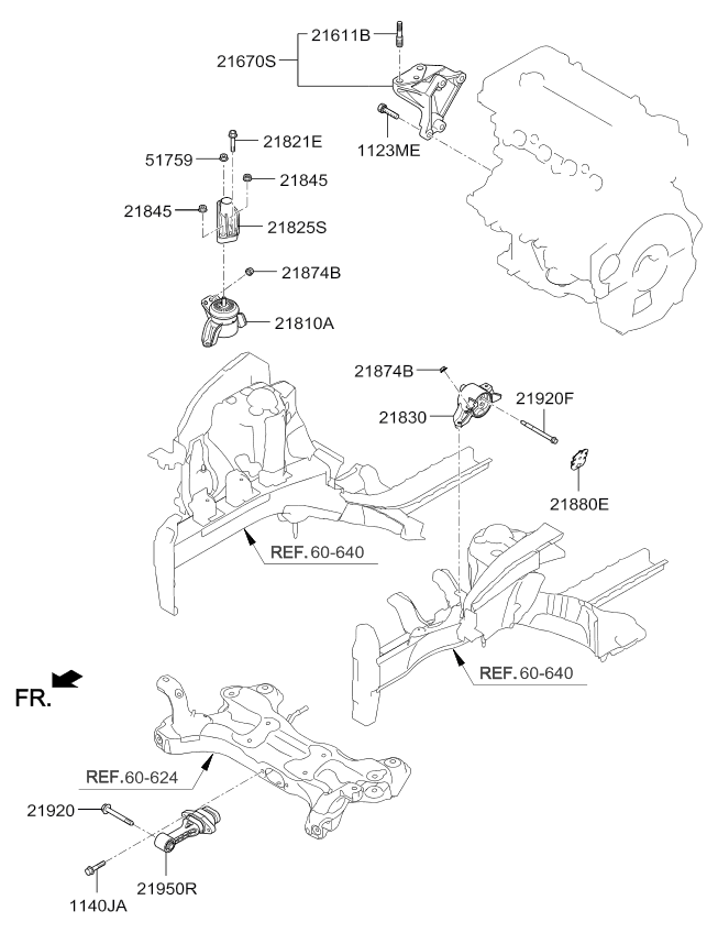 Engine mount bracket