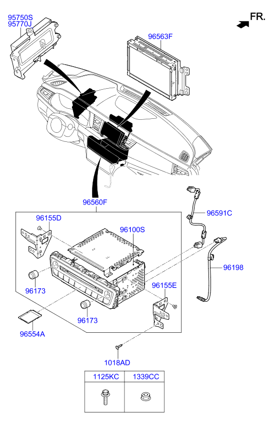 MONITOR ASSY-FRONT AVN