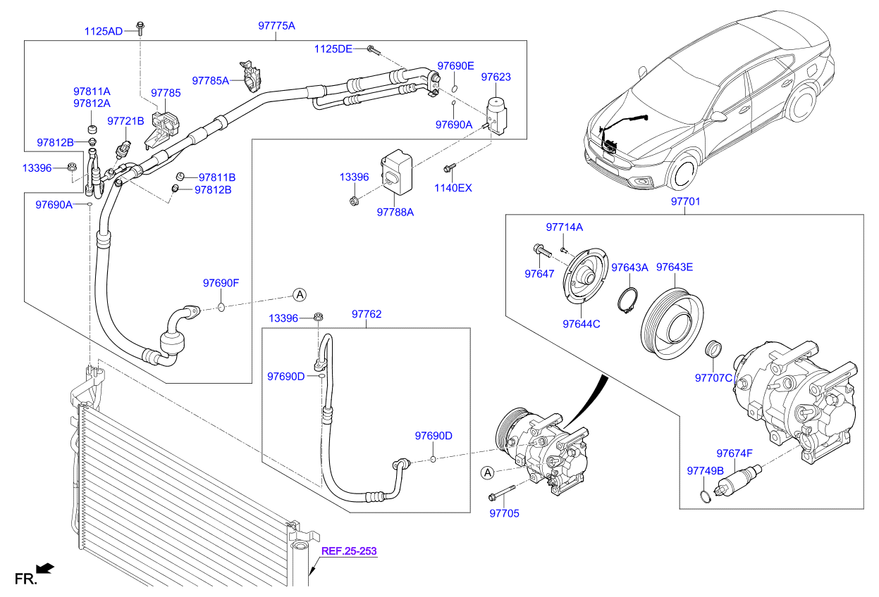 Air conditioner valve