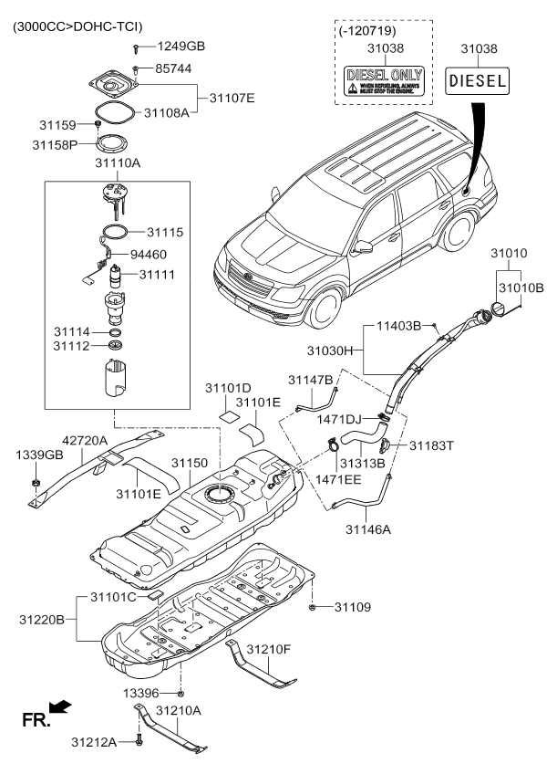 ماسورة تعبئة الوقود
