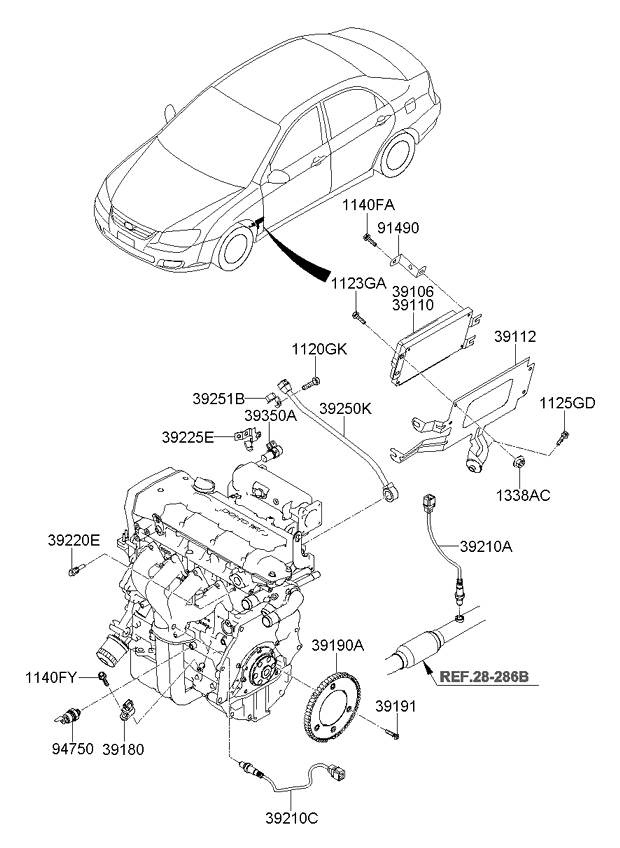OIL PRESSURE SENSOR