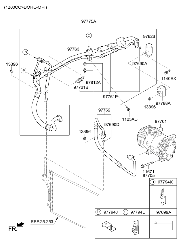 TUBE ASSY-SUCTION & LIQUID