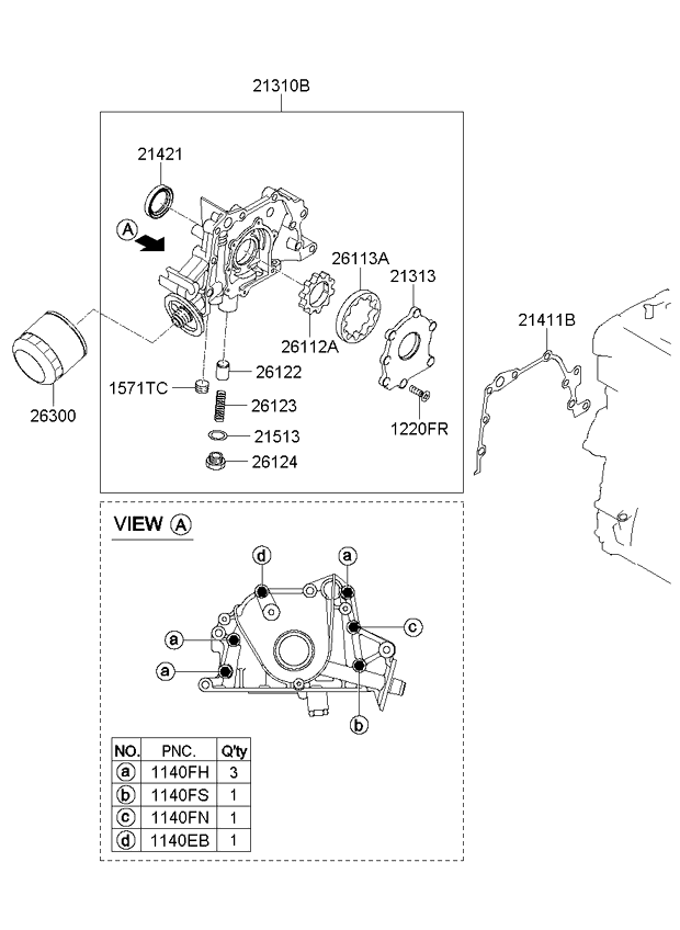 GASKET-FR CASE