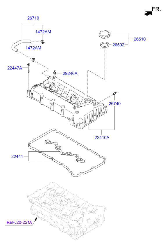 GASKET-ROCKER COVER