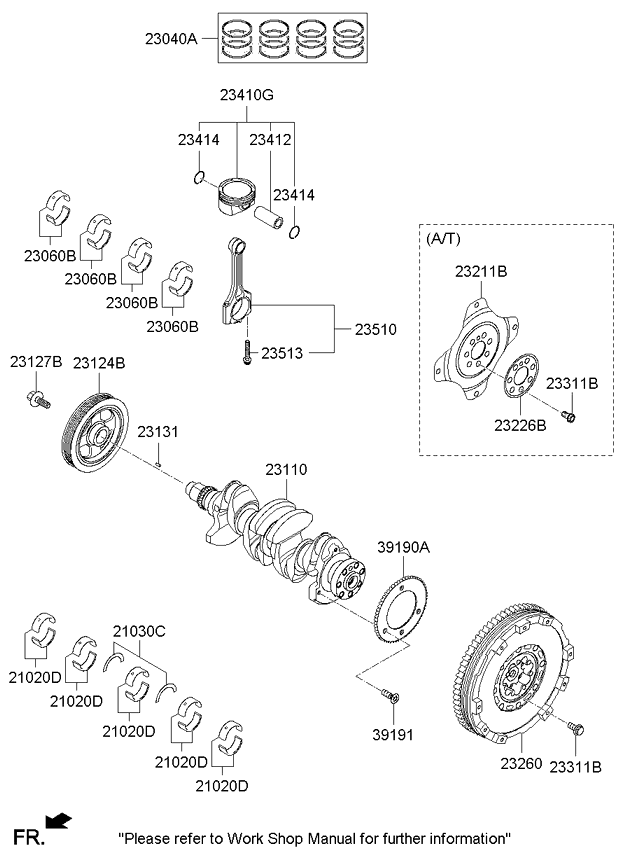 BEARING PAIR SET-CRK/SHF STD-A