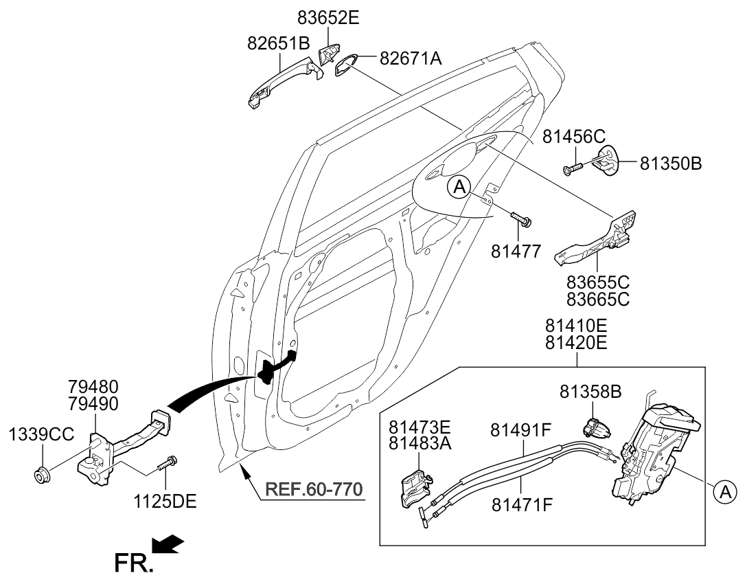 قفل وكتاوت الباب