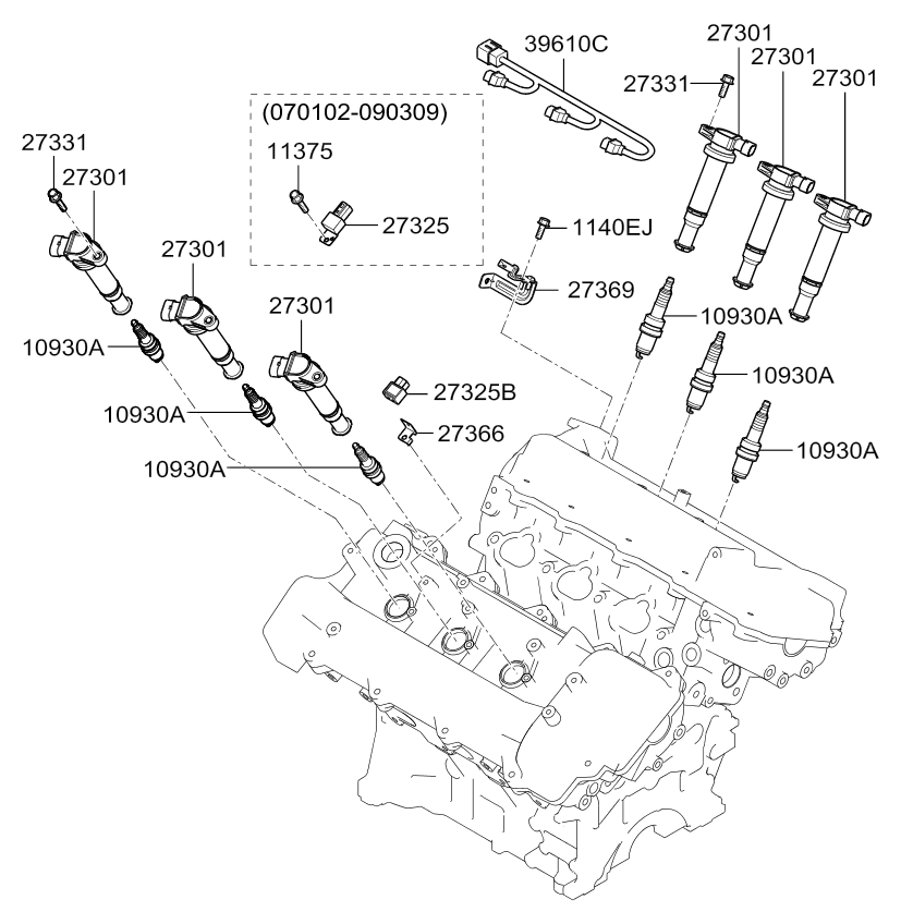 PLUG ASSY-SPARK 2700 CC