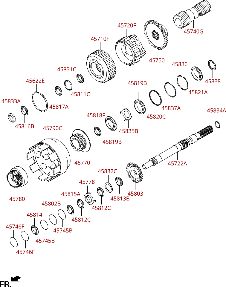 BEARING ASSY-THRUST NEEDLE