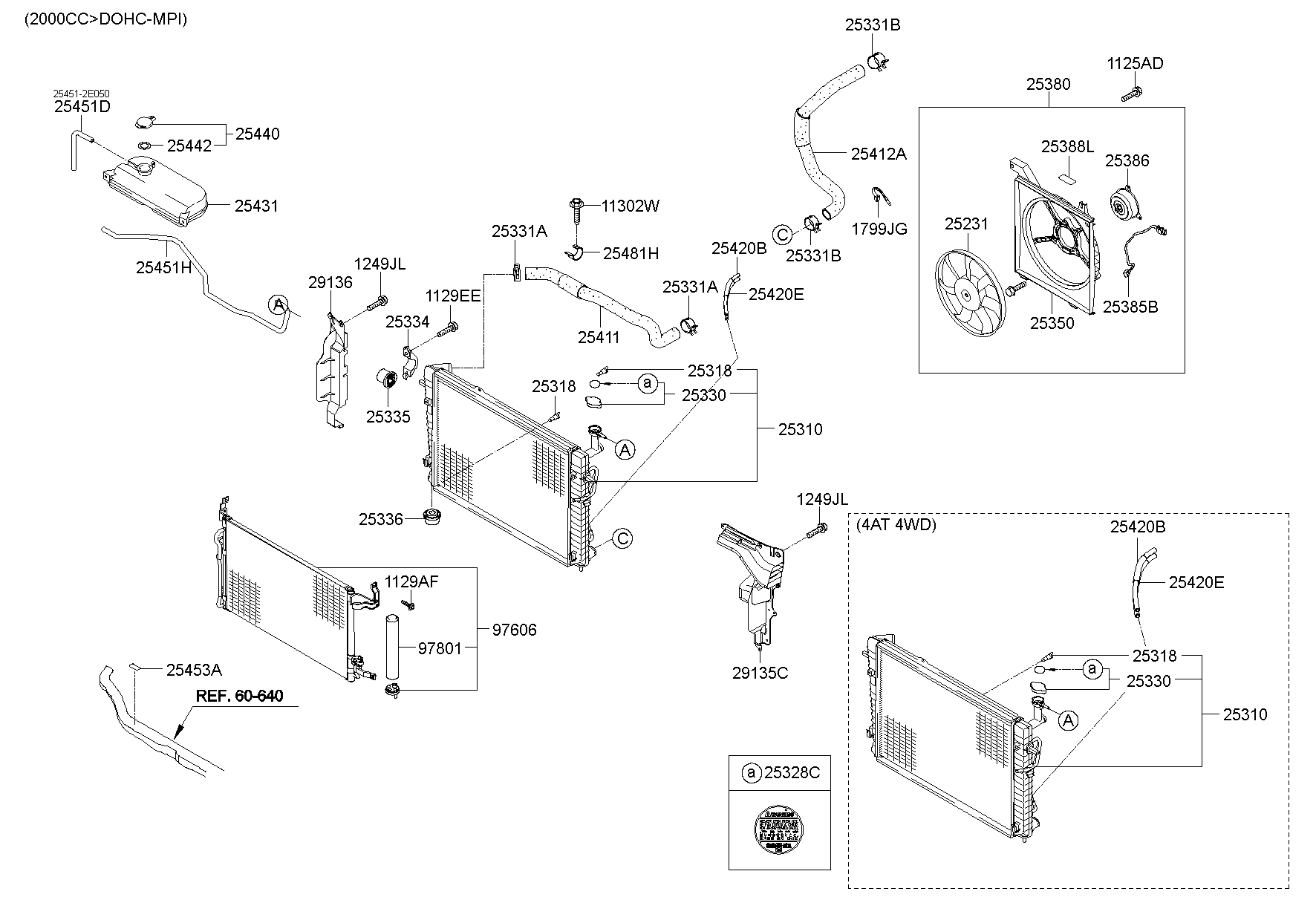 BRACKET-RADIATOR UPR MTG