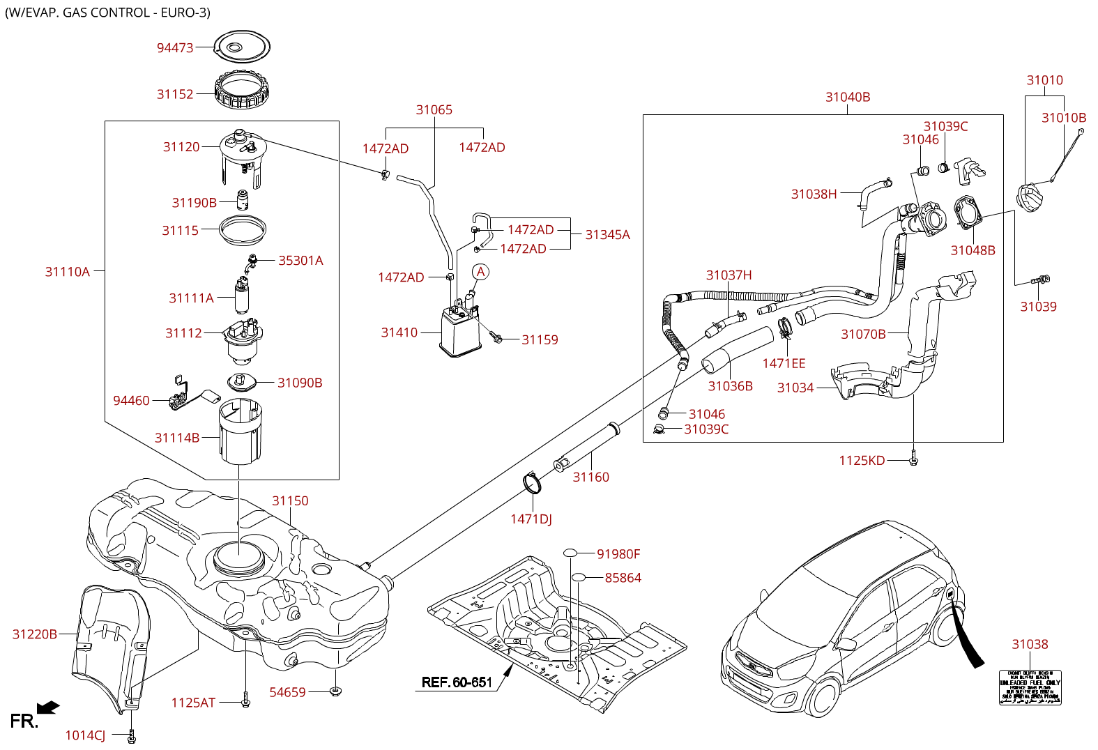 PLATE ASSY-FUEL PUMP