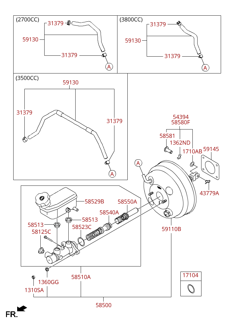علبة البريك الرئيسية