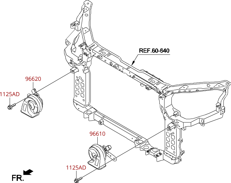 HORN ASSY-HIGH PITCH