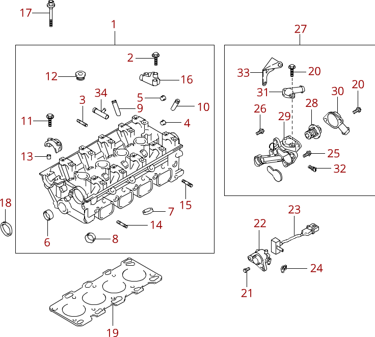 GUIDE-INTAKE VALVE, STD
