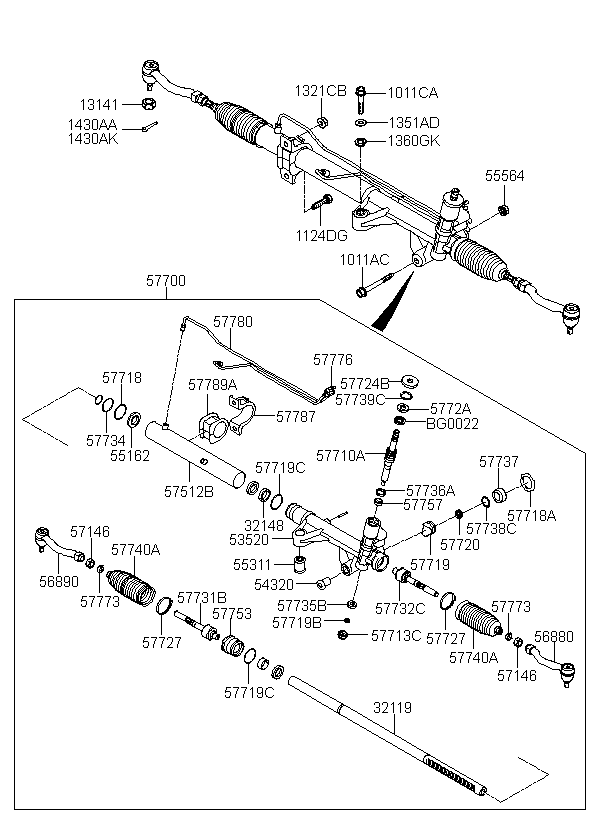 ذراع دركسون خارجي يسار