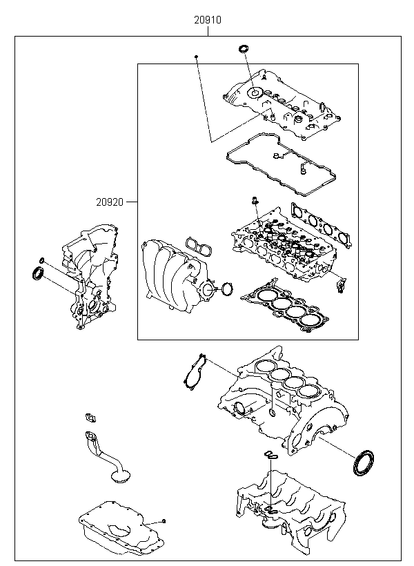 نصف طقم وجيه ماكينة