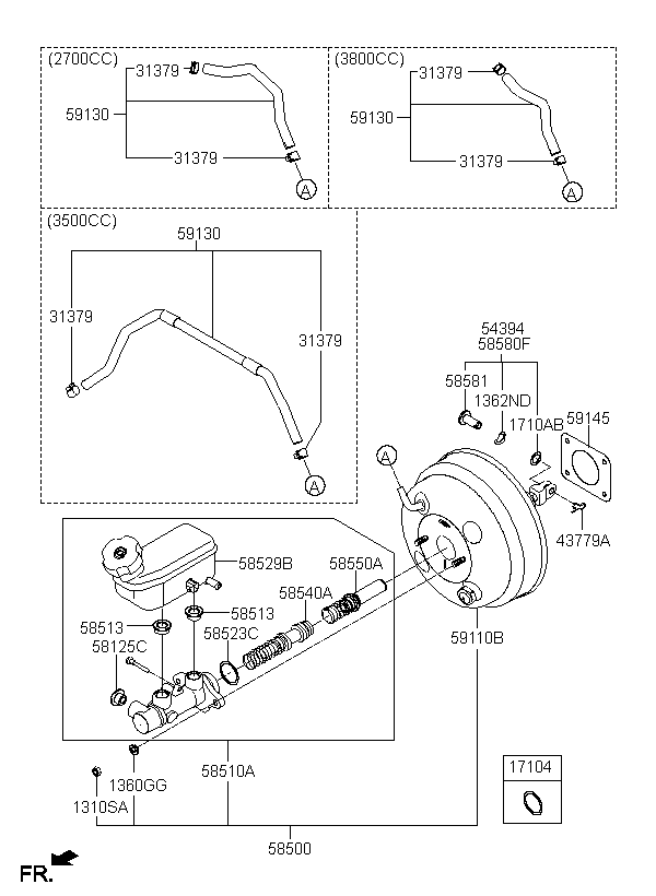 طرمبة فرامل,علبة فرامل