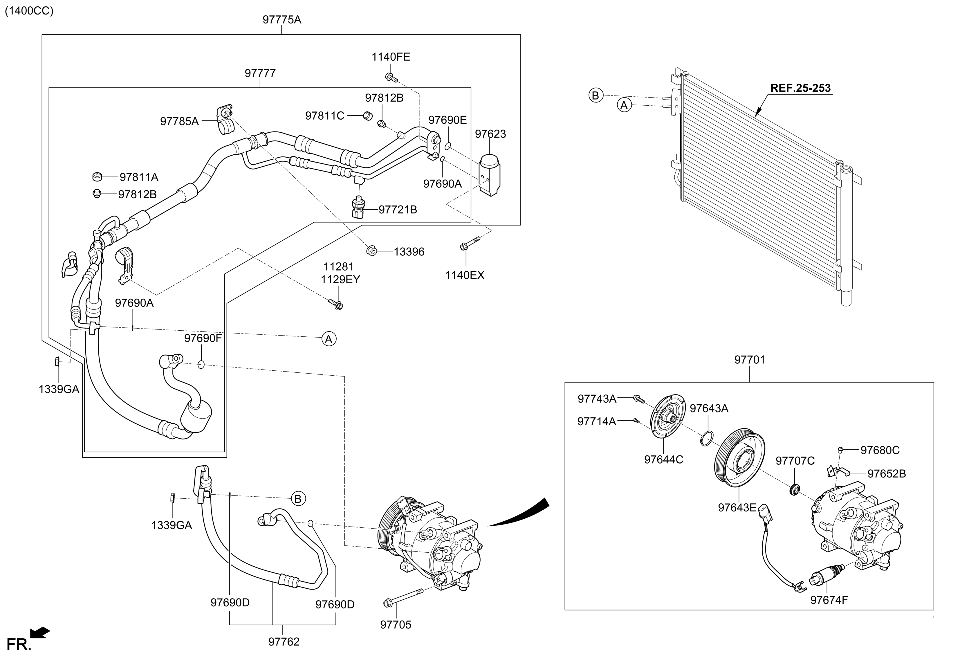 TUBE-SUCTION & LIQUID