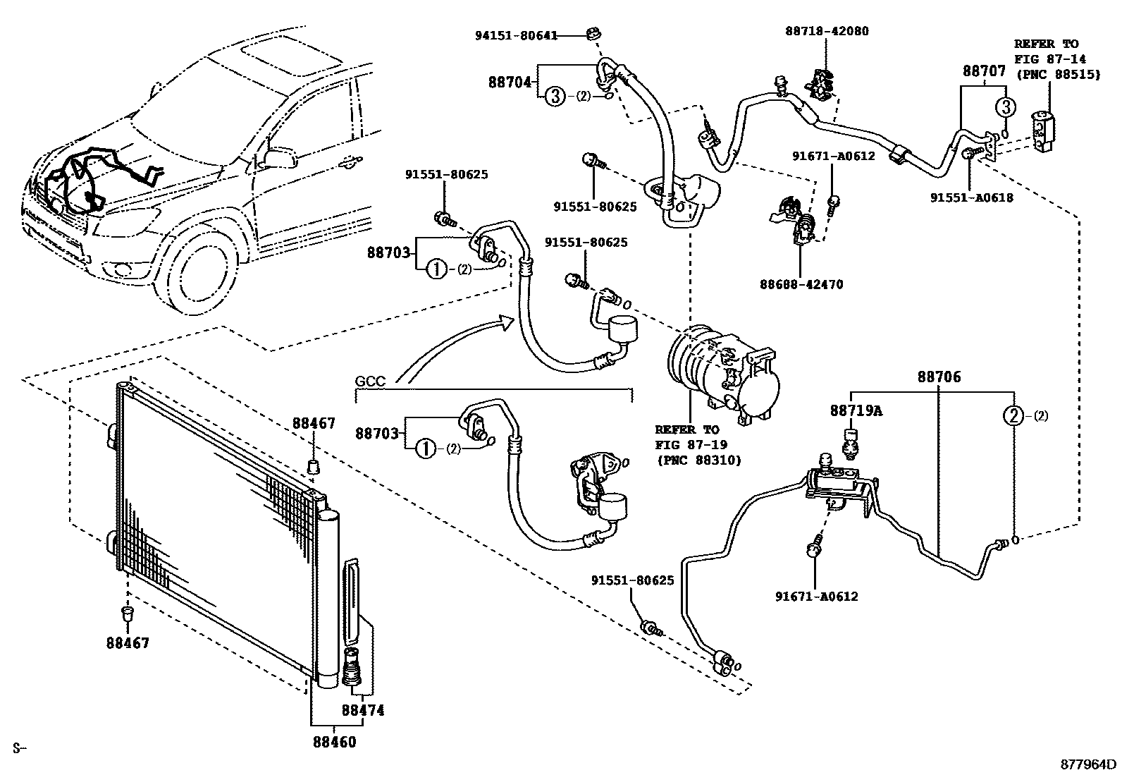 CUSHION, COOLER CONDENSER, NO.1