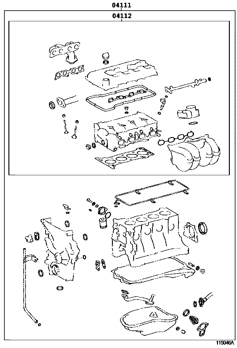 GASKET KIT, ENGINE OVERHAUL