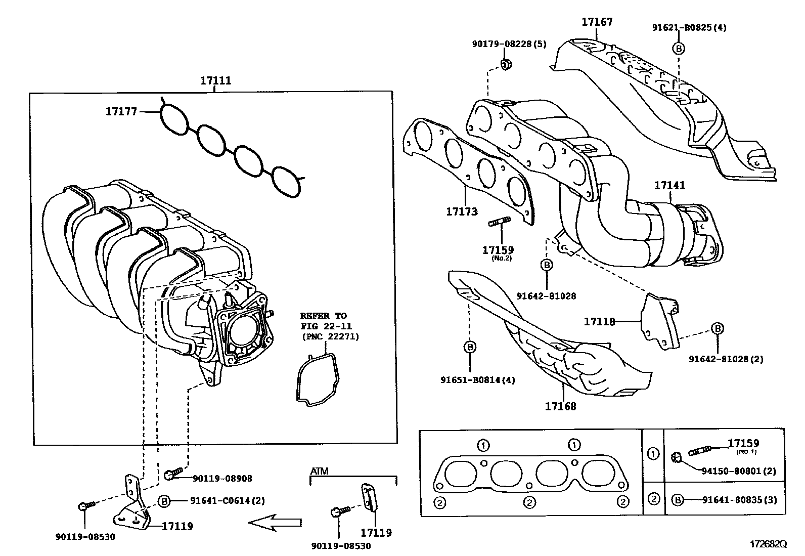 MANIFOLD, EXHAUST