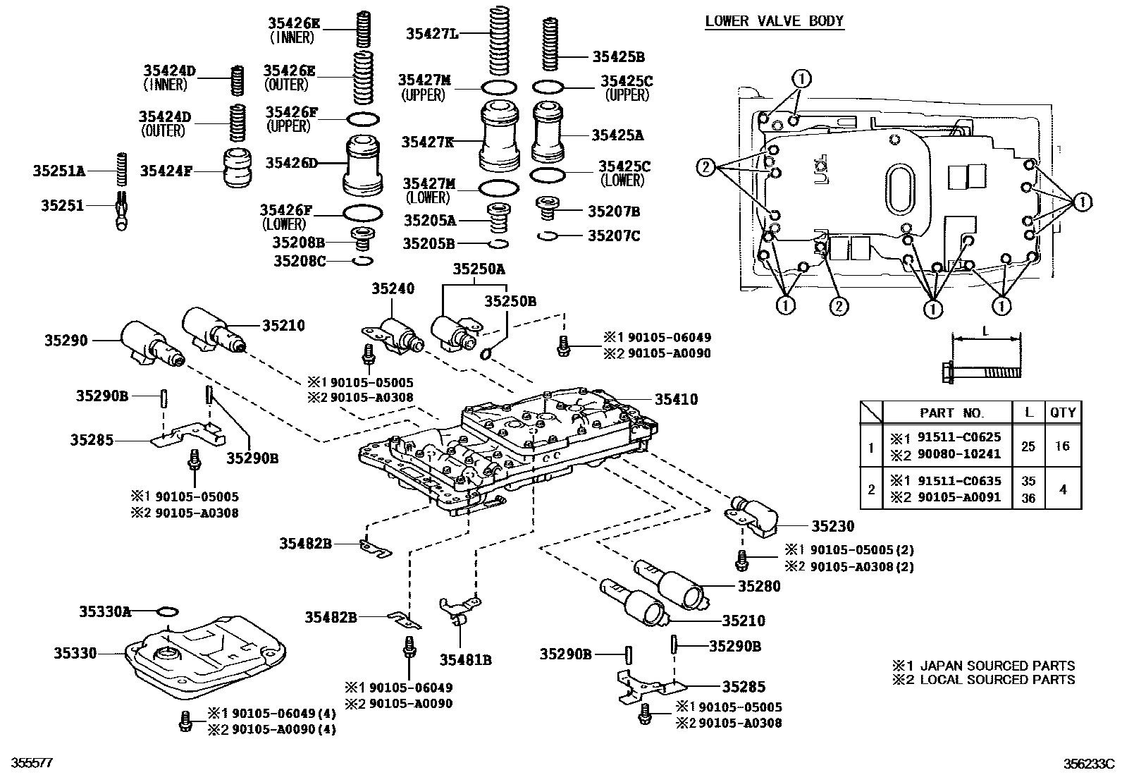 BODY ASSY, TRANSMISSION VALVE