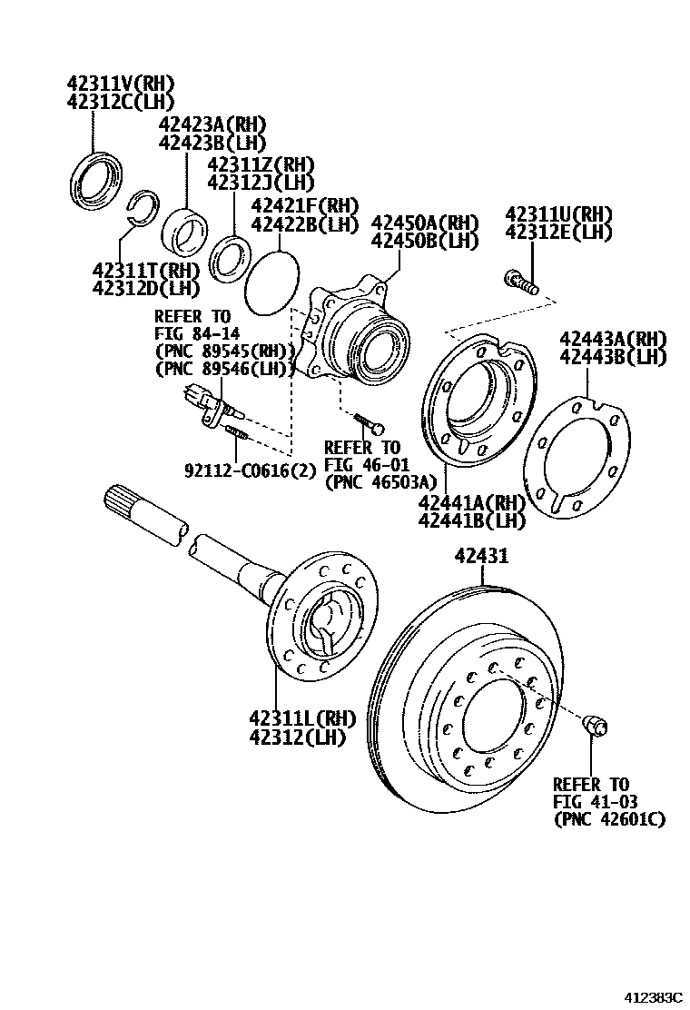 DISC, REAR