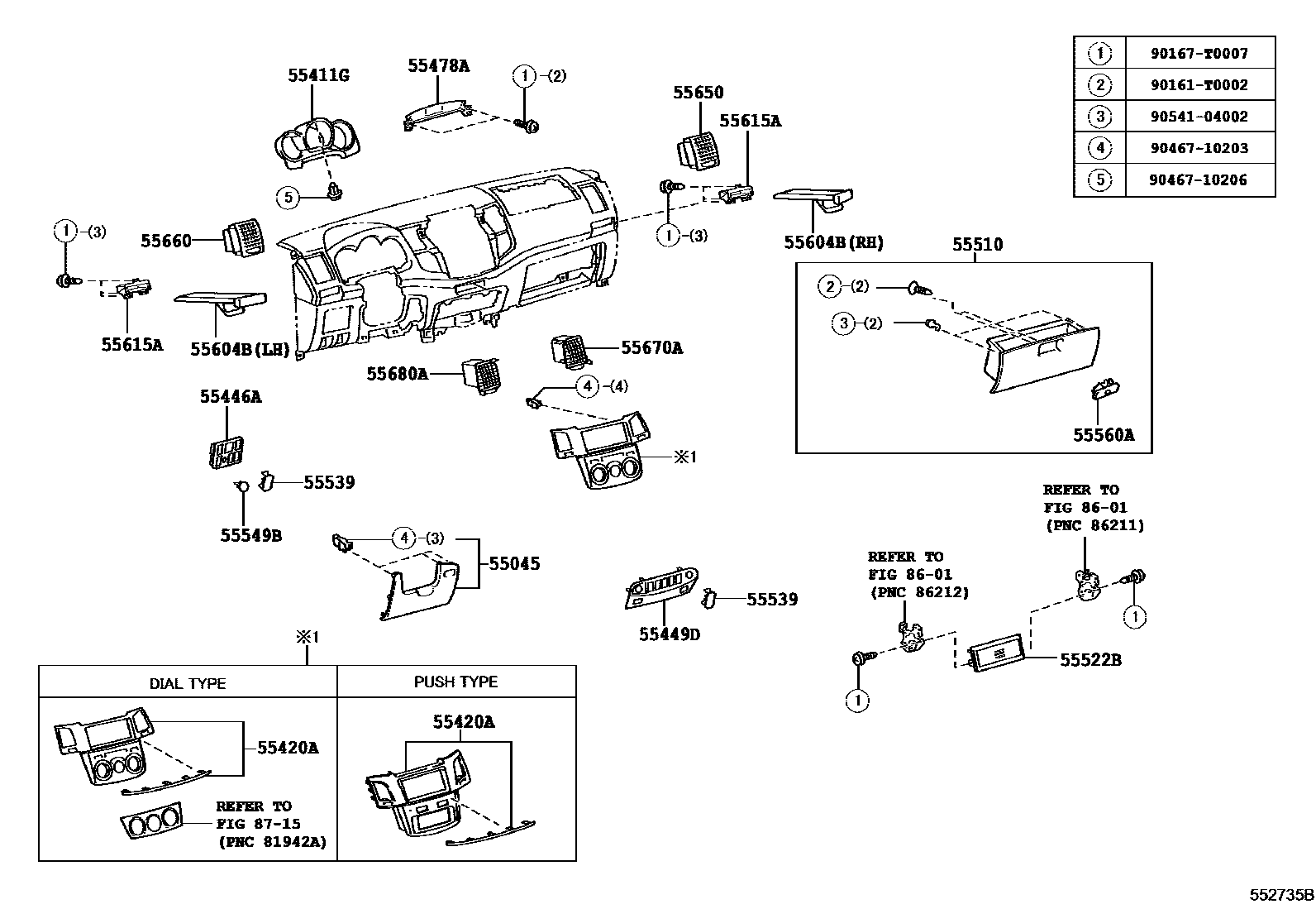 HOLDER SUB-ASSY, INSTRUMENT PANEL CUP