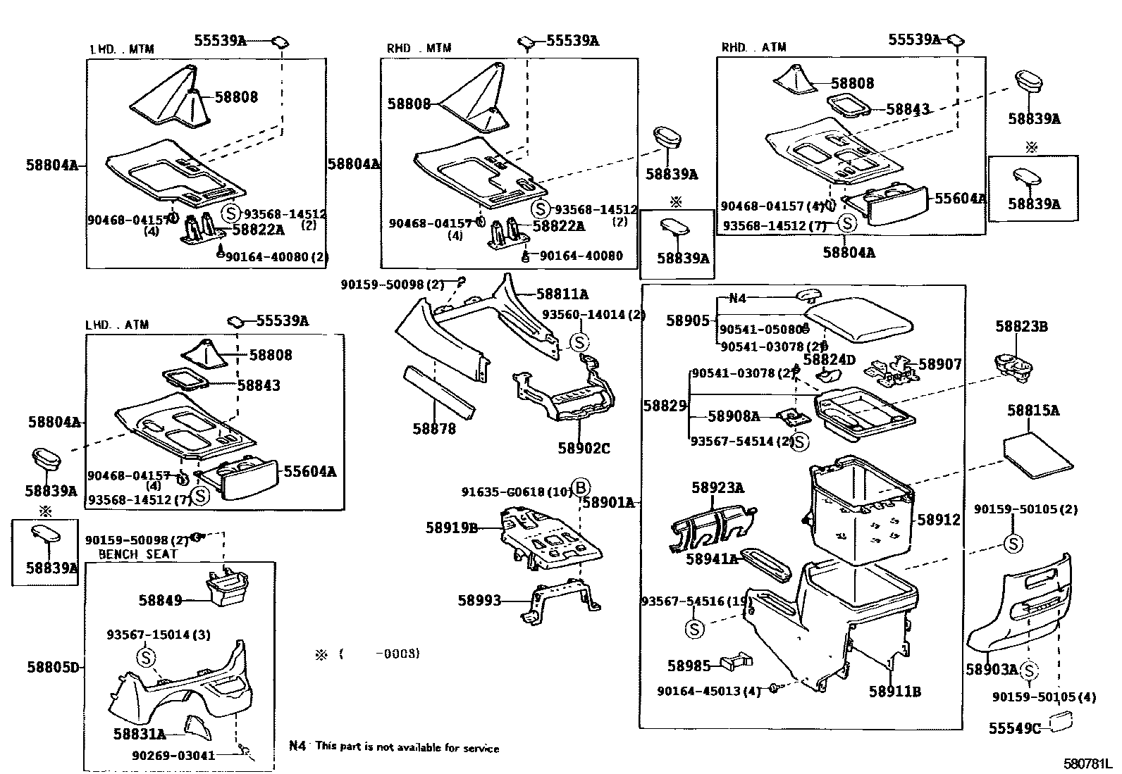 HOLDER SUB-ASSY, INSTRUMENT PANEL CUP