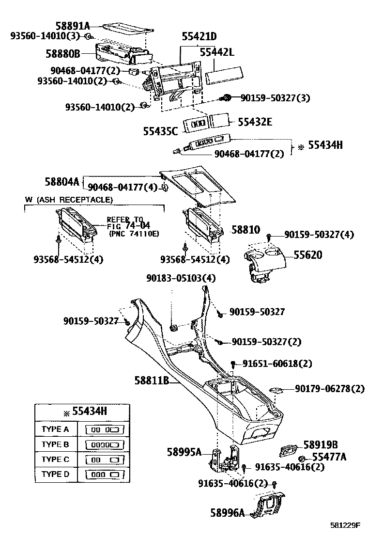 HOLDER ASSY, INSTRUMENT PANEL CUP