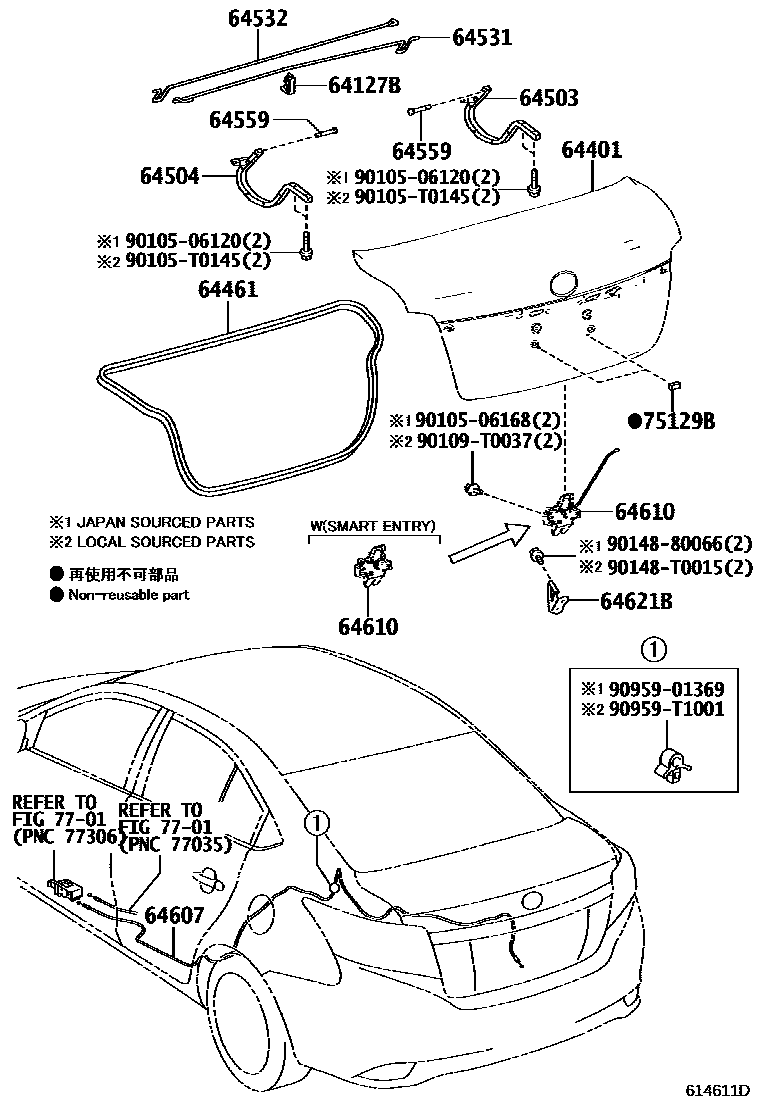 PANEL SUB-ASSY, LUGGAGE COMPARTMENT DOOR