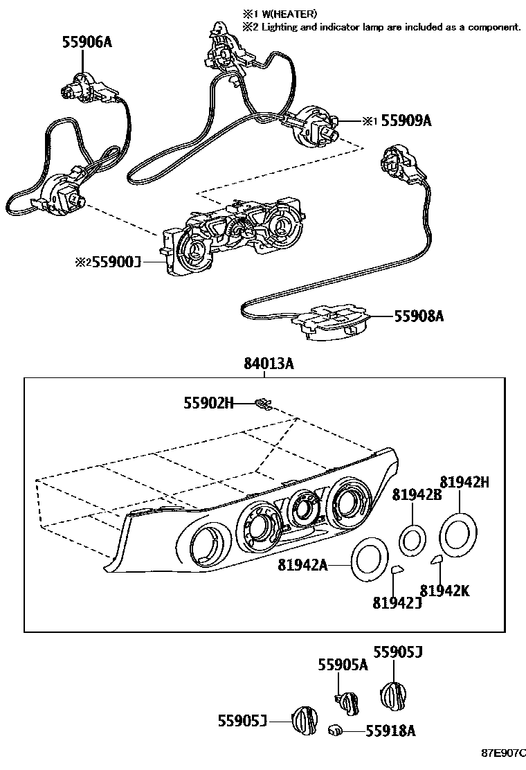 KNOB SUB-ASSY, CONTROL