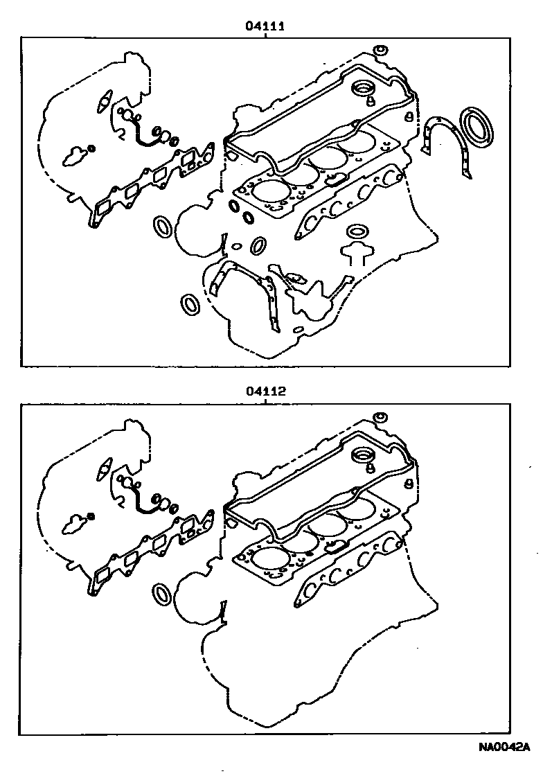 GASKET KIT, ENGINE OVERHAUL