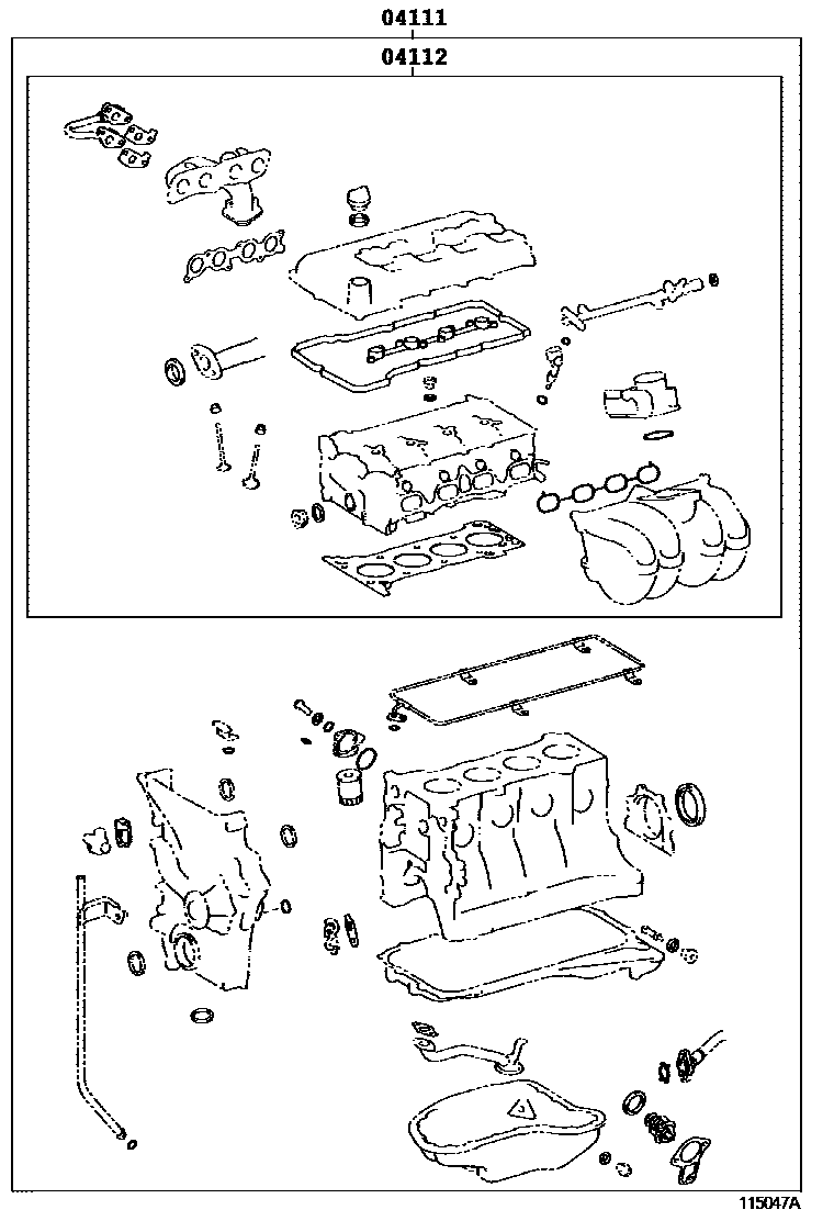 GASKET KIT, ENGINE OVERHAUL