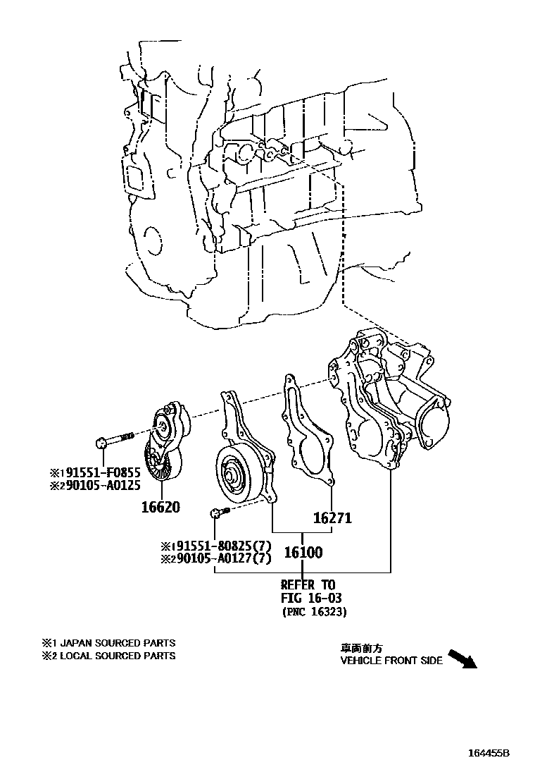 TENSIONER ASSY, V-RIBBED BELT