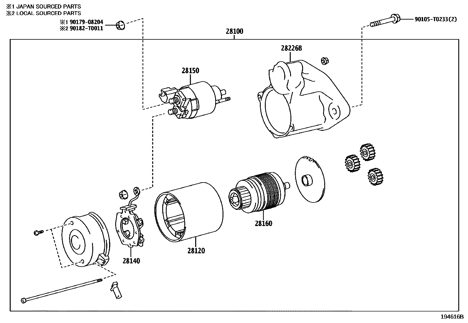 YOKE ASSY, STARTER
