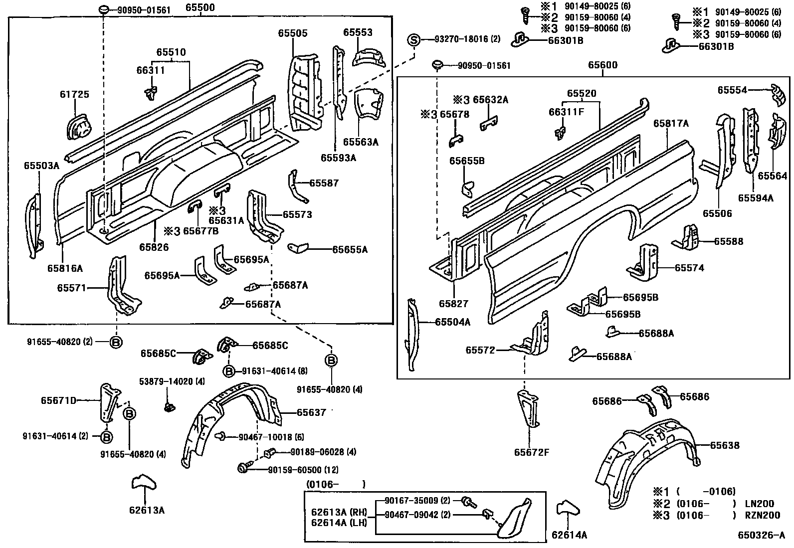 PANEL, REAR BODY SIDE, LH