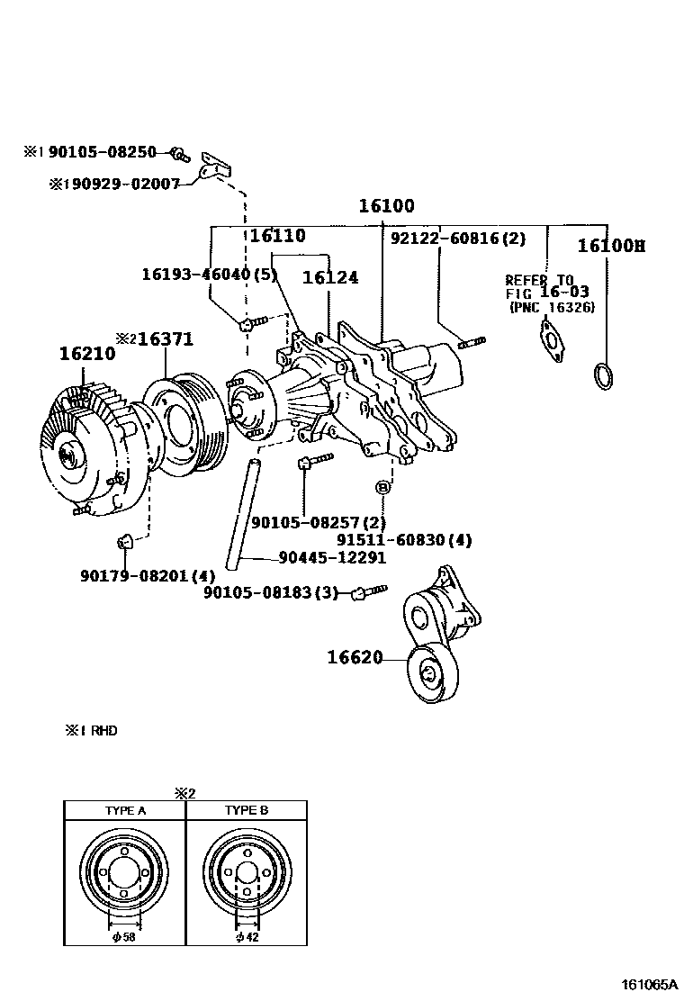 TENSIONER ASSY, V-RIBBED BELT