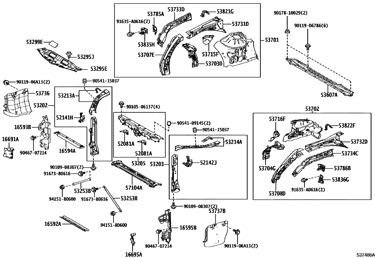 GUIDE, RADIATOR AIR, NO.3