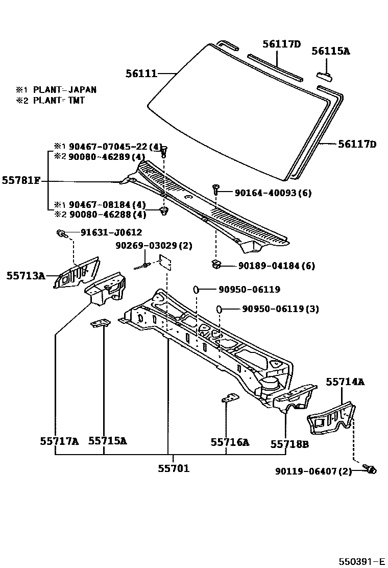PANEL SUB-ASSY, COWL