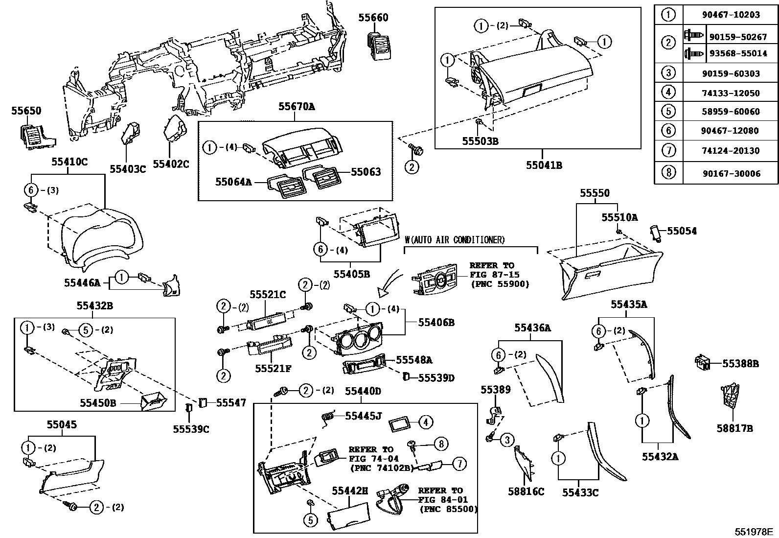 REGISTER ASSY, INSTRUMENT PANEL, CENTER