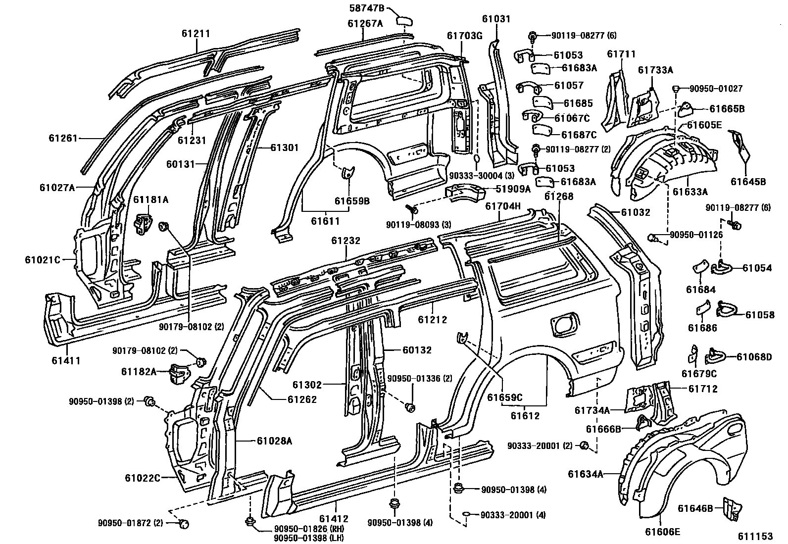 PILLAR SUB-ASSY, FR