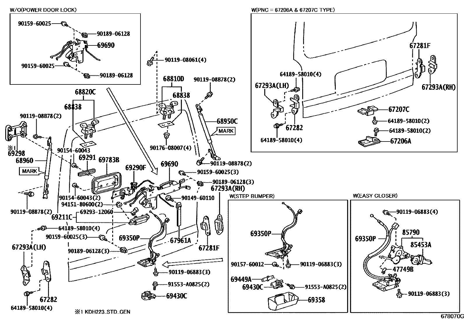 مساعد شنطة يمين