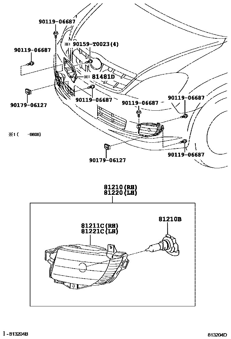 كشاف صدام انوفا  يمين