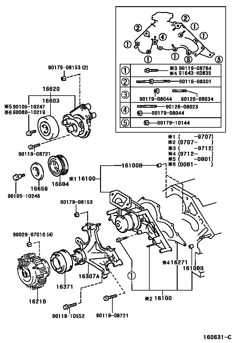 PULLEY SUB-ASSY, IDLER, NO.2